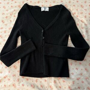 Old Navy Women's Black Cardigan Sweater